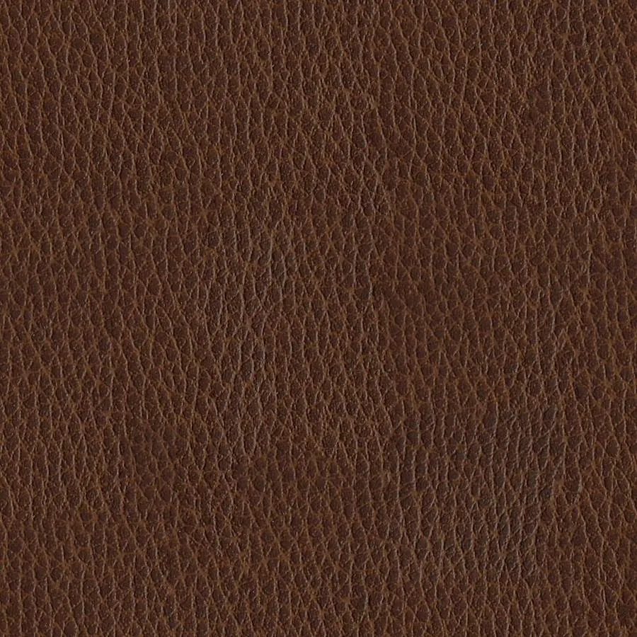 Cuir brun grainé